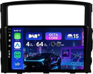 MSD [Iebūvēts DAB+] Android 15 auto