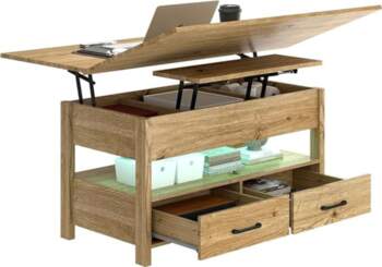 Multifunctional Coffee Table Height Adjustable with