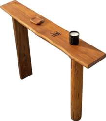 Narrow Console Table, Made of Solid