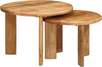 Nesting Coffee Table Set of 2