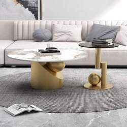 Nesting Coffee Table Set with Sturdy