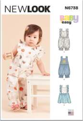 New Look Zīdaiņi Šūšanas Pattern