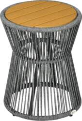 Outsunny Rat Side Table, Bistro Table