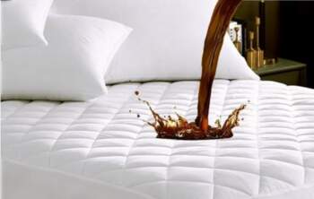 PLANETOID Waterproof Single Mattress Protector with