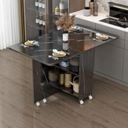 Portable Folding Dining Table with 6