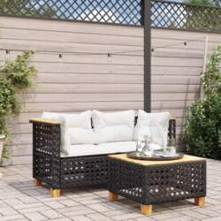 Rantry Garden Corner Sofas with Cushions