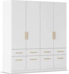 Rauch Möbel Dundee Wardrobe, White, Width