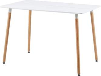 Rectangular Scandinavian Dining Table with MDF