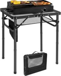 REDCAMP Portable Grill Table with Mesh