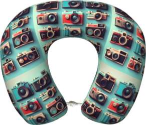 Retro Cool Camera Collection Print ceļojumu