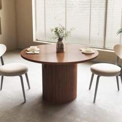 Round Dining Table 120cm Diameter MDF