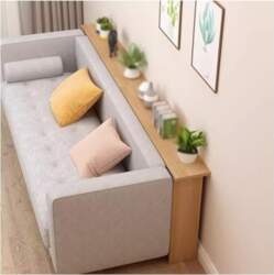 Rustic Solid Wood Console Sofa Table