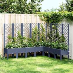 Set mit 2 Couchtischen aus schwarzer