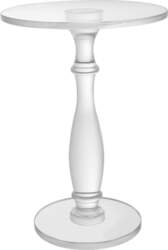 Side Table Acrylic Coffee Table Round