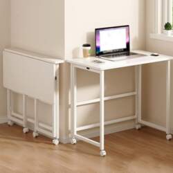 Side Table, Foldable Desk, Folding Desk