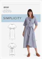 Simplicity SS9101A Šūšanas Pattern S9101