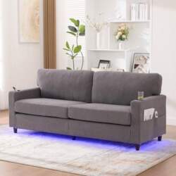 Sofa 2 Sitzer, Couch mit USB-C