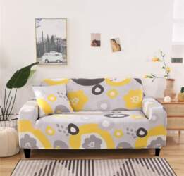 Sofa Throws, Elastic Sofa Cover, 1