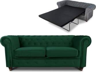 Sofnet Chesterfield Asti Sofa Bed Up