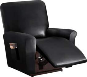 Stretch PU Leather Sofa Cover Set
