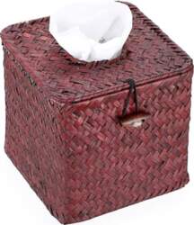 SUMTree Rattan Tissue Box Square Paper