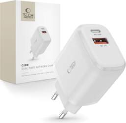 Tech-Protect C20W USB-A USB-C PD QC