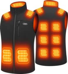 Techstuph Vīriešu apsildāmā veste ar 3