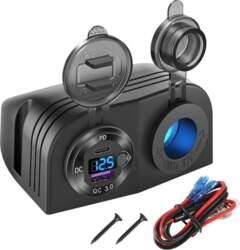 Telts tipa panelis 12 V USB