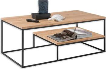 Thore 2 Coffee Table Solid Oak