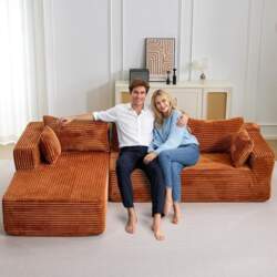 Tobi Corner Sofa with Sleep Function