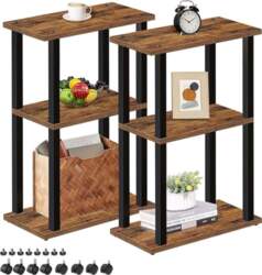 TUTOTAK Small Side Table, Narrow Side