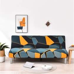 Uyeoco Sofa Cover Without Armrests Armless