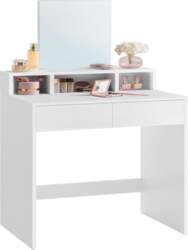 VASAGLE RDT103W01 Dressing Table with Large