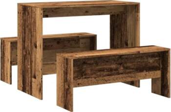 VidaXL Dining Set 3-Piece Dining Table