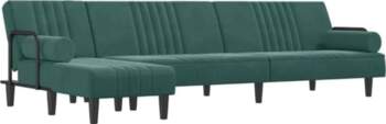 VidaXL Sofa Bed in L Shape