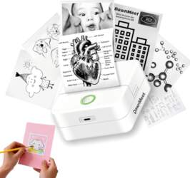 Viedtālruņa mini printeris X6, Bluetooth termoprinteris