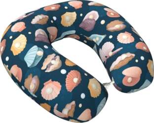 VOSERY Shells Pearls ceļojuma spilvens Memory