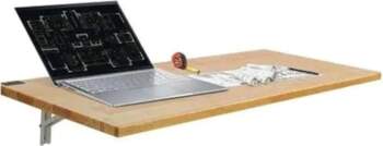 Wall Mounted Floating Folding Table, Laptop