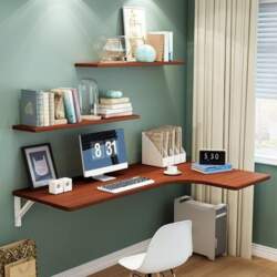 Wall Mounted Folding Computer Desk for