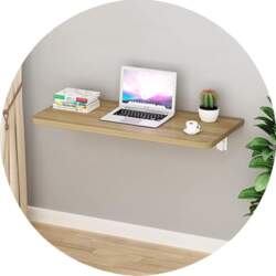 Wall Mounted Folding Dining Table Space