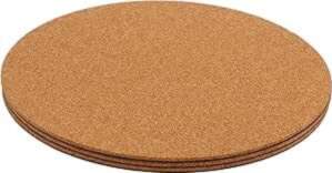 YARNOW 3 gabali Cork Coasters Pot