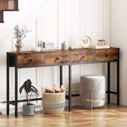 YATINEY Narrow Console Table, 160 cm