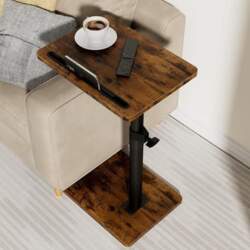 YUHFERA Sofa Armrest Tray Table for