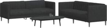ZEYUAN 3209240 2-Piece Sofa Set, Black