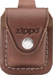 Zippo Brown Lighter Pouch- Loop LPLBZ