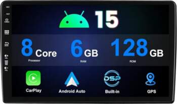 10 collu 2 DIN Android 15