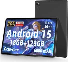 10 collu Android 15 planšetdators: 18