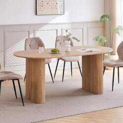 180 cm Oval Dining Table for