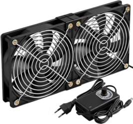 240 mm datora ventilators, 2 x