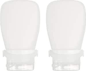 2 Pack Silicone Squeeze Bottles 2oz
